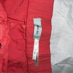 3/$10 Red Circle Skirt with buttons